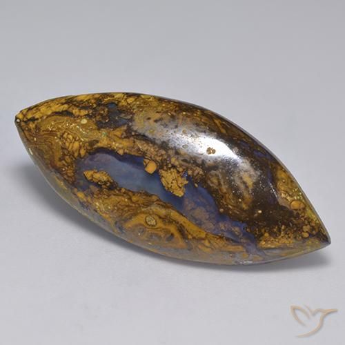 Ópalo de roca Multicolor natural de 19.94 ct, Marquesa, Opaco
