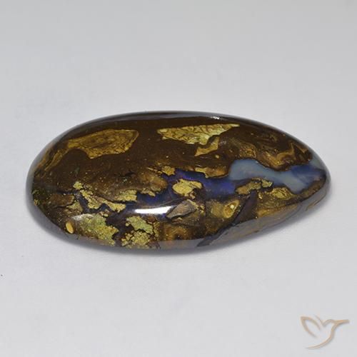 Ópalo de roca Multicolor natural de 33.71 ct, Elegante, Opaco
