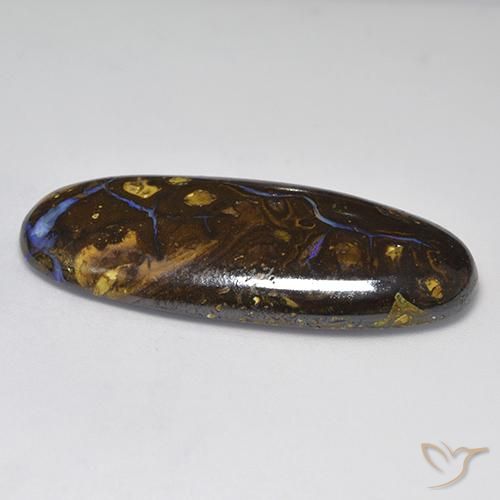 Ópalo de roca Multicolor natural de 36.66 ct, Ovalada, Opaco