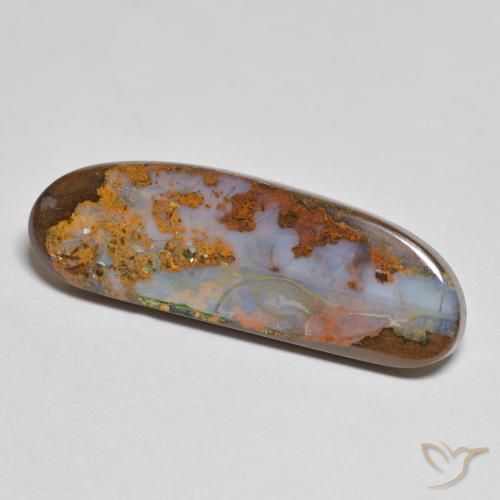 Ópalo de roca Multicolor natural de 11.89 ct, Elegante, Opaco