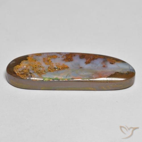 Ópalo de roca Multicolor natural de 11.89 ct, Elegante, Opaco