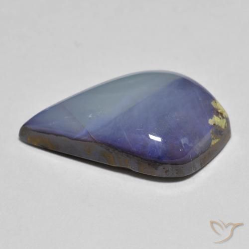 Ópalo de roca Multicolor natural de 8.69 ct, En forma de pera, Translúcido