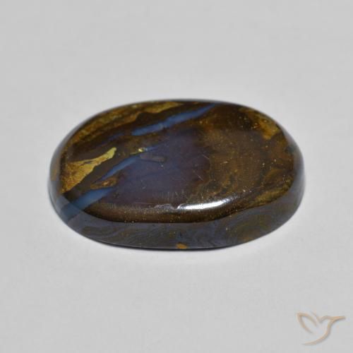 Ópalo de roca Multicolor natural de 8.06 ct, Ovalada, Opaco