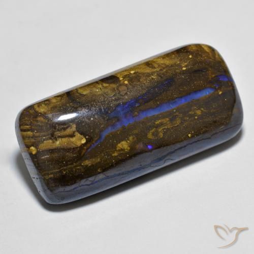 Ópalo de roca Multicolor natural de 14.28 ct, Forma Cojín, Opaco
