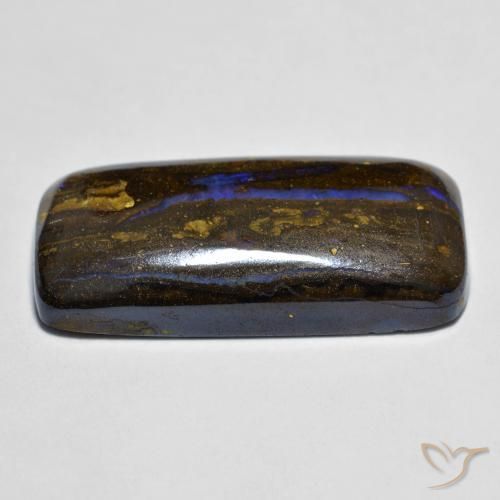 Ópalo de roca Multicolor natural de 14.28 ct, Forma Cojín, Opaco