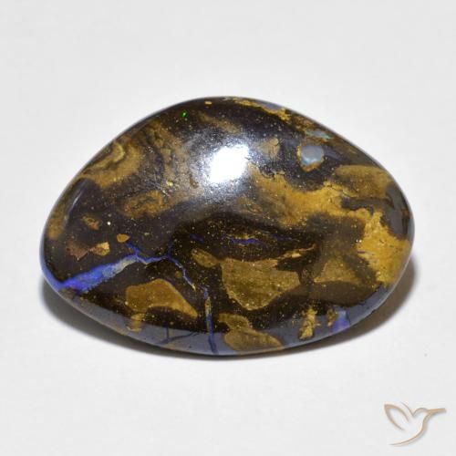 8.68ct Natural Multicolor Ópalo de roca, Elegante, Opaco