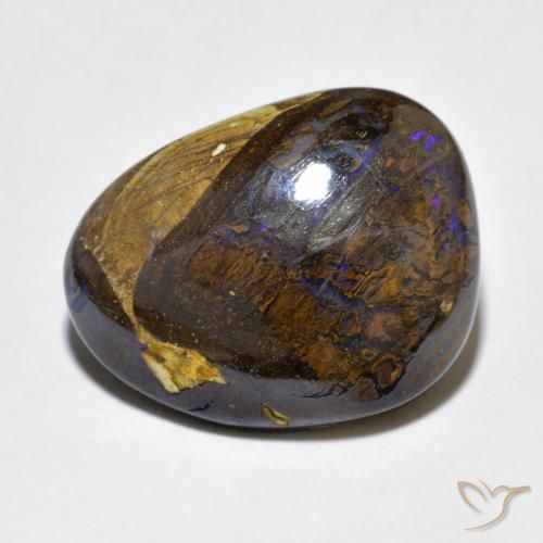 9.35ct Natural Multicolor Ópalo de roca, Elegante, Opaco