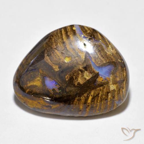 11.60ct Natural Multicolor Ópalo de roca, Elegante, Opaco
