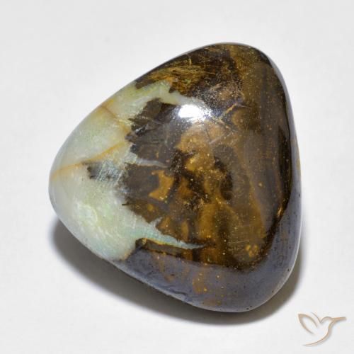 Ópalo de roca Multicolor natural de 12.73 ct, Trillón, Opaco