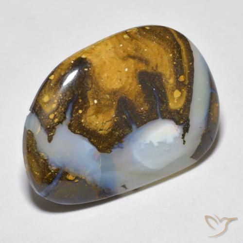 Ópalo de roca Multicolor natural de 12.38 ct, Elegante, Translúcido