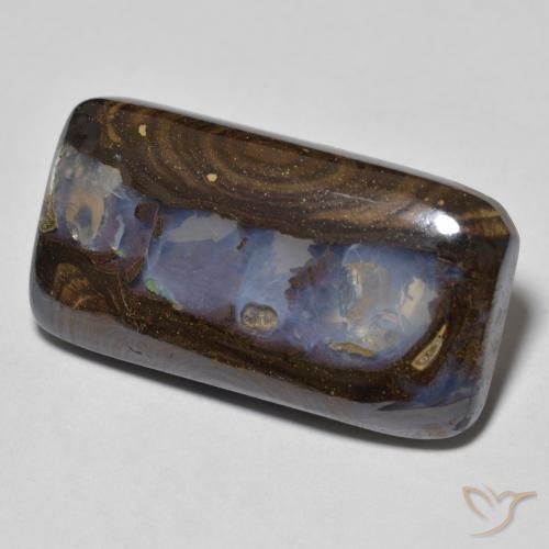 Ópalo de roca Multicolor natural de 15.88 ct, Forma Cojín, Opaco