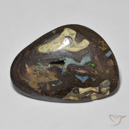Ópalo de roca Multicolor natural de 9.26 ct, Elegante, Opaco