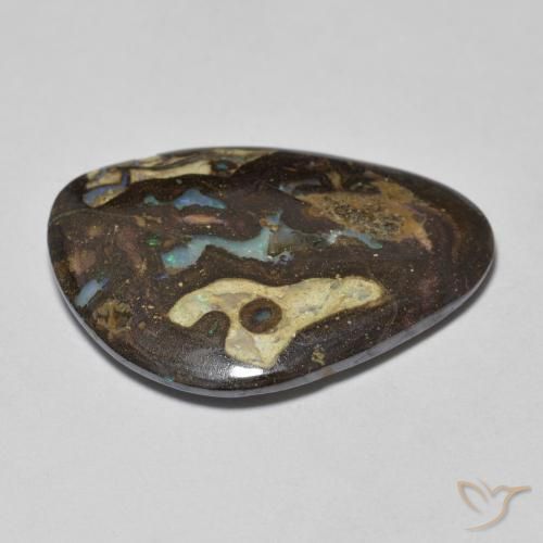 Ópalo de roca Multicolor natural de 9.26 ct, Elegante, Opaco