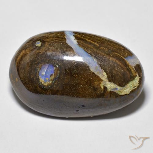 17.73ct Natural Multicolor Ópalo de roca, Elegante, Opaco