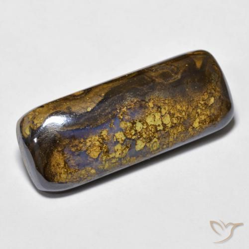 12.72ct Natural Multicolor Ópalo de roca, Forma Cojín, Opaco