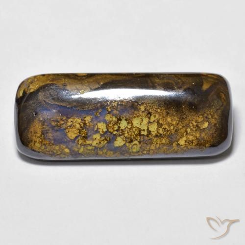 Ópalo de roca Multicolor natural de 12.72 ct, Forma Cojín, Opaco