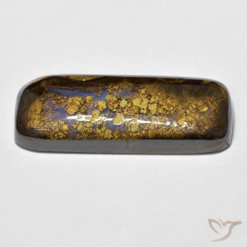 Ópalo de roca Multicolor natural de 12.72 ct, Forma Cojín, Opaco