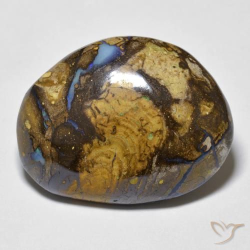 17.61ct Natural Multicolor Ópalo de roca, Elegante, Opaco