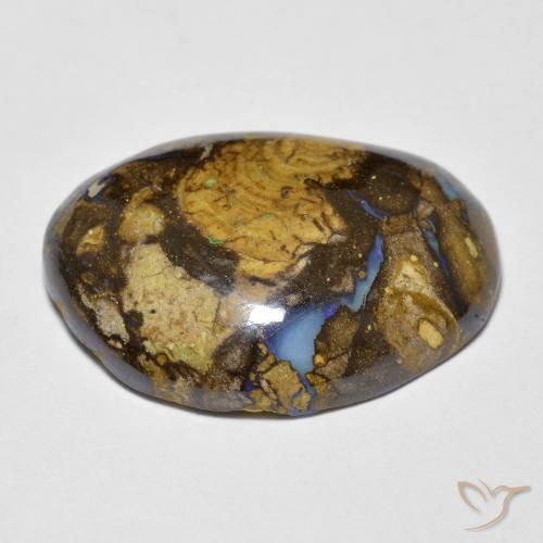 Ópalo de roca Multicolor natural de 17.61 ct, Elegante, Opaco