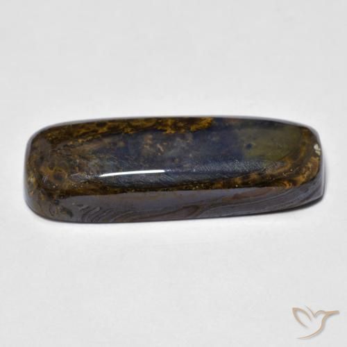 Ópalo de roca Multicolor natural de 11.28 ct, Forma Cojín, Opaco
