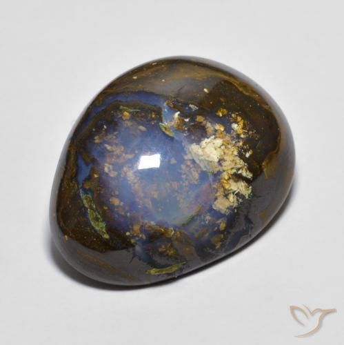 Ópalo de roca Multicolor natural de 15.18 ct, Elegante, Opaco