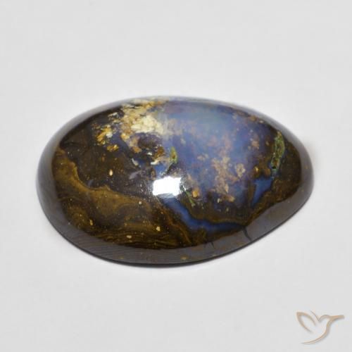 Ópalo de roca Multicolor natural de 15.18 ct, Elegante, Opaco