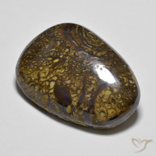 Ópalo de roca Multicolor natural de 16.83 ct, Elegante, Opaco