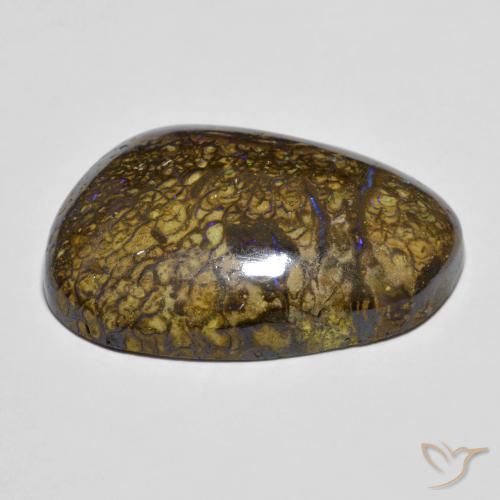 Ópalo de roca Multicolor natural de 16.83 ct, Elegante, Opaco