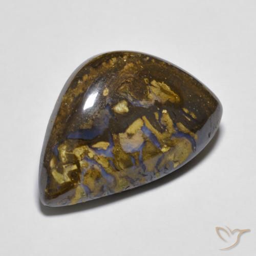 Ópalo de roca Multicolor natural de 10.65 ct, Elegante, Opaco