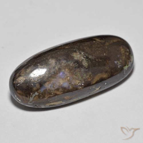 Ópalo de roca Multicolor natural de 22.64 ct, Ovalada, Opaco