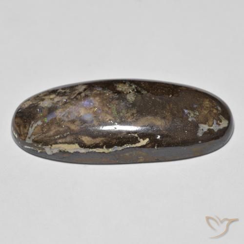 Ópalo de roca Multicolor natural de 22.64 ct, Ovalada, Opaco