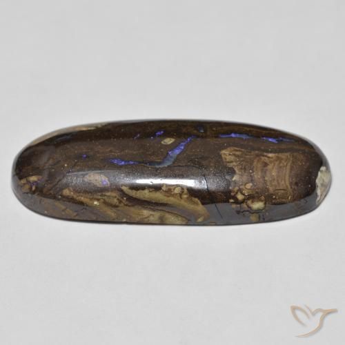 Ópalo de roca Multicolor natural de 20.61 ct, Ovalada, Opaco