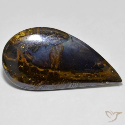 12.25ct Natural Multicolor Ópalo de roca, Elegante, Opaco