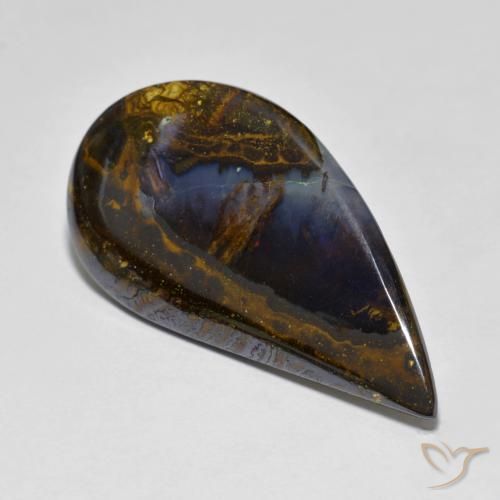 Ópalo de roca Multicolor natural de 12.25 ct, Elegante, Opaco