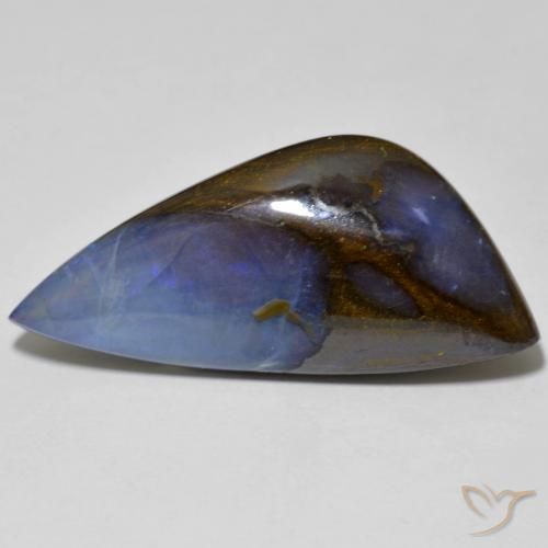 16.81ct Natural Multicolor Ópalo de roca, Elegante, Opaco
