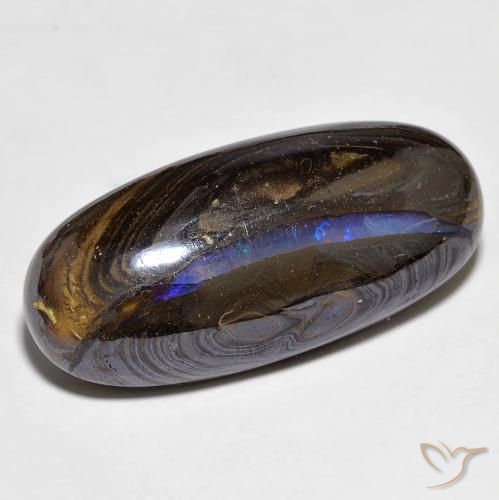 Ópalo de roca Multicolor natural de 22.12 ct, Ovalada, Opaco