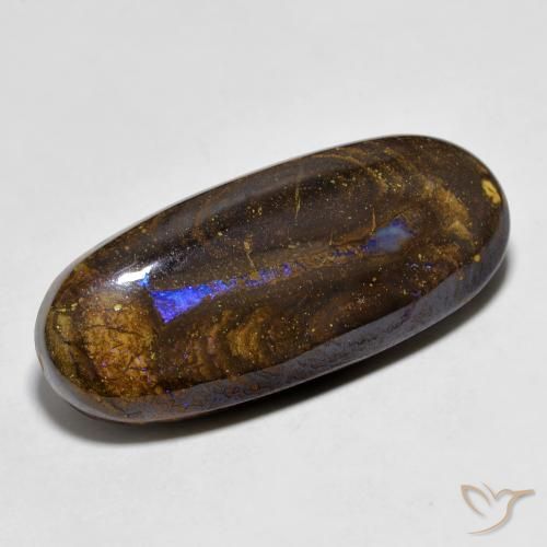 Ópalo de roca Multicolor natural de 14.55 ct, Ovalada, Opaco