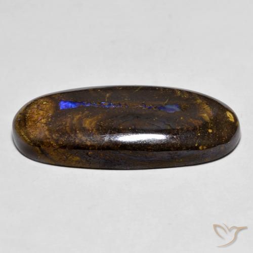 Ópalo de roca Multicolor natural de 14.55 ct, Ovalada, Opaco