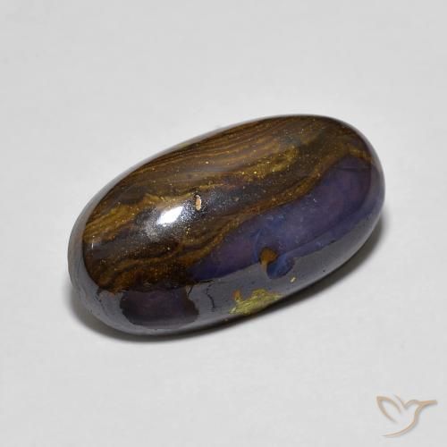 Ópalo de roca Multicolor natural de 7.95 ct, Ovalada, Opaco