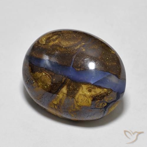 Ópalo de roca Multicolor natural de 15.09 ct, Ovalada, Opaco
