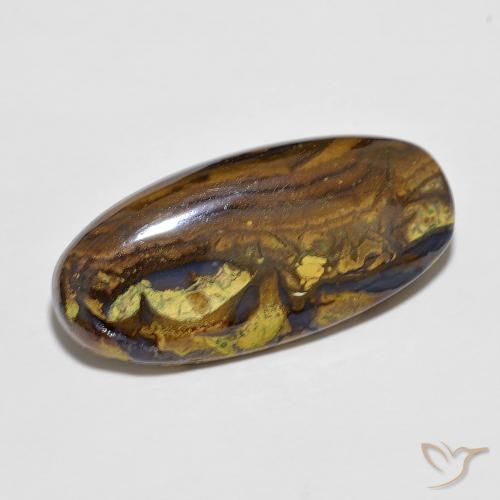 Ópalo de roca Multicolor natural de 7.10 ct, Ovalada, Opaco