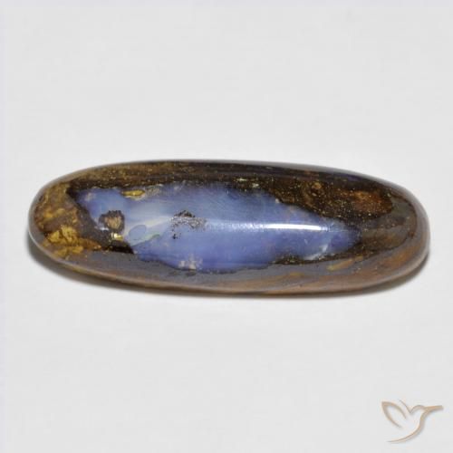 7.43ct Natural Multicolor Ópalo de roca, Ovalada, Opaco
