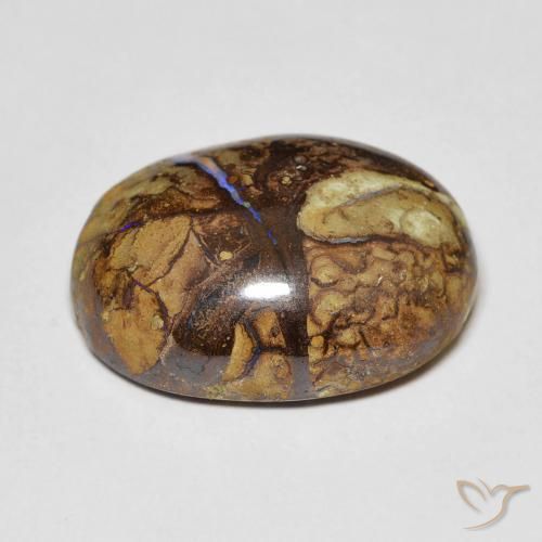 Ópalo de roca Multicolor natural de 12.53 ct, Ovalada, Opaco