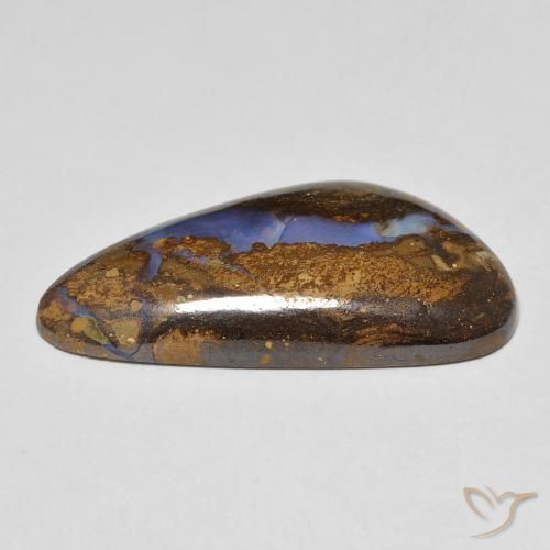 Ópalo de roca Multicolor natural de 16.25 ct, Elegante, Opaco