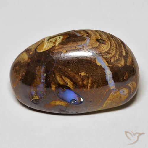 21.16ct Natural Multicolor Ópalo de roca, Elegante, Opaco