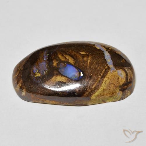 Ópalo de roca Multicolor natural de 21.16 ct, Elegante, Opaco