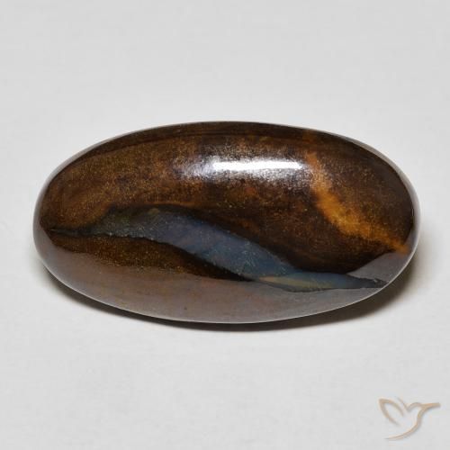 12.95ct Natural Multicolor Ópalo de roca, Ovalada, Opaco