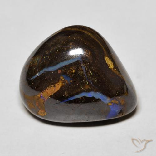 14.15ct Natural Multicolor Ópalo de roca, Elegante, Opaco