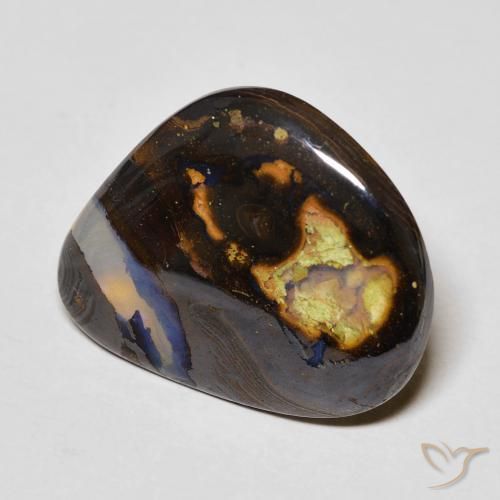 Ópalo de roca Multicolor natural de 11.42 ct, Elegante, Transparente