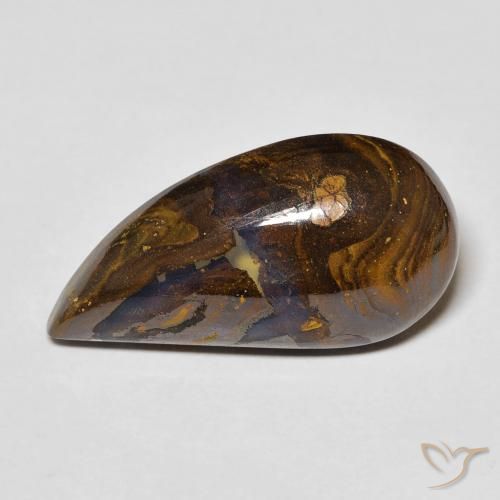 11.00ct Natural Multicolor Ópalo de roca, Elegante, Opaco